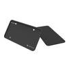 Moldura para placa de carro Amazon EUA Moldura para placa de carro Canadá Moldura para placa de carro de silicone antiferrugem Impressão em tela de seda personalizada Logotipo em estoque
