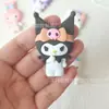 Goma Suave de PVC Perro Blanco Extra Grande, Perro Amarillo, Gato, Conejo Accesorios DIY Funda para Teléfono Móvil Caja de Almacenamiento para Tazas de Agua Material