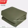 Exército Verde colcha de socorro de desastres Xinjiang algodão roupa de cama treinamento militar única primavera e outono dormitório estudantil interior hot melt colcha atacado