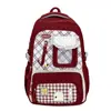 Nova Mochila Transparente Fofa Aniversário Ita Bag Grande Capacidade Mochila Estudante Mochila Faculdade Transparente Alto Valor