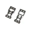 G001 Hebilla metálica gancho pequeño hebilla invisible hebilla de cuello de cortavientos hebilla oculta accesorios hebilla decorativa DIY