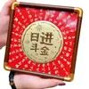Shuibeizijin 999 Bolo Grande 50mg Bolo Dourado Princesa Fique Rica Presente de Aniversário Cada Vez Melhor Ornamentos Populares