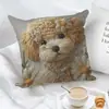 Fundas de Almohada Serie de Animales Mascotas Lindos Más Vendidos en Amazon Transfronterizo, Cojines Decorativos para Jardín y Patio al Aire Libre, Venta al por Mayor Personalizada