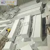 Banco de Piedra de Cemento Cuadrado Parque GRC Imitación Terrazo Banco de Concreto Curvo Árbol Banco de Piscina Fabricante
