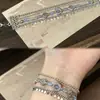 Pulsera Azul Multicapa Estilo Étnico Exoque Personalizada Nueva Pulsera China Lujo Ligero Bohemio Retro Pulsera Miao Jiang