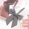 Brazalete Japonés de Color Rojo Sólido Estudiante Uniforme JK Corbatas de Lazo Raíces de Pluma Raíces de Pluma Gigantes Cianóticas Flor de Cuello Traje de Marinero Pequeño