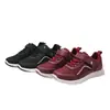 Zapatos de Mujer, Zapatos de Caminar para Pareja de Primavera, Zapatos Deportivos Cómodos de Suela Blanda, Zapatos Casuales Transpirables de Malla para Madres de Mediana Edad y Mayores