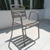 Conjunto de Mesa e Cadeiras de Liga de Alumínio para Exterior Pátio Villa Varanda Externa Jardim Impermeável Protetor Solar Mesa e Cadeiras de Lazer para Exterior