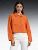 Chaqueta de Mezclilla Moderna de Corte Holgado para Mujer, Fuente Transfronteriza Europea y Americana