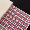 Brincos Autênticos Huazi 6m de Estrela de Quatro Pontas com Diamantes, Sensação de Luxo Leve, Temperamento Doce e Cool, Design de Personalidade de Alto Padrão, Modernos e Fáceis de Combinar