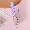 Peine de espina de pescado de figura de dibujos animados de colores dulces, peine lindo y portátil para peinar el cabello para niñas y niños, adecuado para uso doméstico
