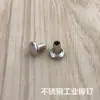 Zapatos y Sombreros sin Remaches Tornillos Metálicos de Doble Cara Accesorios para Álbumes Carpeta Botones Decorativos Bloqueo de Junta Metabo