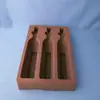 Fabricación de bandeja de blíster de PS caja de blíster con flocado de PS empaque de regalo cosmético caja de plástico soporte interior de plástico