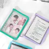 Envío Gratis A5 Transparente Hojas Sueltas Manual Multifuncional Bolsa con Cremallera Libro de Hojas Sueltas Simple Cubierta Suave de PVC Reemplazable
