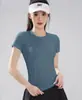 Pantalones de Yoga Adelgazantes para Deporte de Verano Ropa de Fitness Pilates Yoga Transpirable Espalda Bonita Camiseta Deportiva de Fitness para Mujer Liquidación