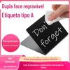 Etiqueta de Alimentos Exibição de Varejo Pequeno Etiqueta de Etiqueta de Evento Festa Limpar Padaria Mini Placa de Quadro Negro