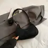 Bolsa Nicho Maillard Feminina 2025 Novo Outono e Inverno Estilo Coreano Fashion Versátil Bolsa de Ombro Estilo Estrangeiro Bolsa Transversal para Trabalho