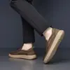 Mocasines Ligeros para Hombre con Suela Suave sin Cordones, Zapatos para Hombre, Zapatos de Moda, Zapatos Casuales, Zapatos Retro Estilo Británico, Birkenstocks al por Mayor
