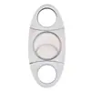 Directo de Fábrica juego de fumar de metal tijeras doble hoja herramienta portátil para cigarros diámetro 32mm Tijeras para cigarros