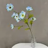 Flor de Anémona Artificial para Decoración del Hogar, Arreglo Floral de Boda, Accesorios para Fotos, Arreglo Floral Fresco, Flor Artificial Decorativa