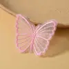 Mariposa Bordada por Computadora Serie Estilo Chino Pegatinas de Tela Bordada que Cambian de Color Parche para Agujero Roto en Ropa Pegatinas Decorativas para Ropa China