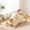 Placa de Arranhar Gato de Sisal, Madeira Maciça, Resistente ao Desgaste, Não Solta Fiapos, Placa Vertical para Arranhar Gato, Tapete de Arranhar Gato, Arranhador de Gato, Corda de Sisal, Brinquedo para Gato