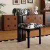 Silla de comedor de madera maciza para uso doméstico, silla de restaurante vintage con respaldo, mesa y silla de comedor de alta gama estilo francés, silla de hipopótamo de diseñador