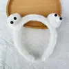 Linda Nueva Diadema de Dibujos Animados para Mujer, Diadema de Felpa para Lavarse la Cara y Aplicarse Mascarilla Facial, Accesorio para el Cabello Antideslizante