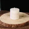 Estilo Nórdico Blanco Marfil Vela Cilíndrica al por Mayor Sin Humo ni Olor Romántica Boda Hotel Varilla Decorativa Cera Llama Transfronteriza