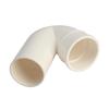 AD accesorios de tubería de alcantarillado de PVC trampa blanca sin abertura codo V accesorios de tubería de drenaje de PVC trampa de campana sencilla
