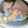 Filtro de Pantalla para Lavadora Anti-enredo Pegajoso Eliminación de Pelo Absorbente de Pelo Eliminación de Pelo Limpieza del Hogar Flotante Descontaminación Bola de Lavado