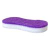 Pano de Limpeza Branco de Dupla Face, Esponja de Limpeza para Lavar Louça, Artefato Escova de Panela Descontaminante Absorvente de Água para Cozinha Doméstica, Esponja que Não Mancha Fácil com Óleo