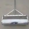 Rodillo de presión aplana el suelo rodillo aplana el suelo rodillo operado manualmente campo de trigo nivelación terrazo hormigón rodillo de hierro cilindro