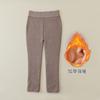 Pantalones cálidos de invierno para niños al por mayor 2023, pantalones de color sólido de invierno, leggings gruesos con forro polar para niños