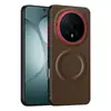 Funda Adecuada para Teléfono Móvil Honor Magic 8 Patrón de Fibra de Carbono Magic7Pro Magnética Magic 8Pro Kevlar