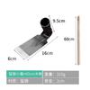 Azadón de Placa de Acero Accesorios Azadón Pequeño Cavar Hogar Exterior Cavar Herramientas de Granja Deshierbe Verdura Flor Hierro Fundido
