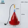 Bebedouro Automático Completo Pulaong para Exterior Frango, Pato e Ganso Alimentador de Água Frango Bebedouro Chaleira de Água para Beber Equipamento para Criação de Frangos Suprimentos para Criação