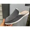Nuevas sandalias planas de verano para uso en exteriores, mules sin cordones, sandalias para hombre