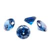 Atacado Qualidade 7A Zircônia Redonda #29 Azul Safira Claro #30 Zircônia Azul Safira 1.0Mm-10Mm Gema Lapidada