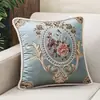Funda de Almohada Jacquard Tradicional Elegante de Alta Precisión China Francesa Americana Transfronteriza Núcleo de Almohada Cojín Comercio Exterior Al por Mayor