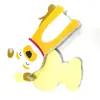 Educação infantil EVA carimbo desenho animado animal pequeno cartão de espuma crianças Brinquedo de banho desenho animado fruta