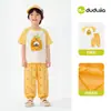 Conjunto de Ropa para Niñas de Dudu: Conjunto de Dos Piezas de Verano para Niñas, Ligero Estilo Nuevo de Dibujos Animados