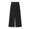 Pantalones de Pierna Recta y Pierna Ancha Deportivos Casuales Adelgazantes para la Cintura de Mujer Ropa de Yoga Huang Zheng Guangzhou