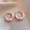 Brincos de Bola de Tamanho Frontal e Traseiro Brincos Únicos de Luxo Leve Brincos de Nicho Femininos Novidades Explosivas de 2025
