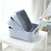 Cesta de almacenamiento para ropa sucia de fieltro baño lavandería sala de estar escritorio juguetes artículos de ropa sucia clasificación organización cesta de almacenamiento