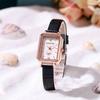 Reloj cuadrado de moda de lujo ligero para damas, popular en línea, estilo Mori ins, nicho literario, explosiones de cuello blanco, venta al por mayor de generación