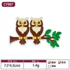 Parches bordados de dibujos animados, varios estilos disponibles para compra al por mayor, parches de bordado 3D para ropa y bolsos, accesorios decorativos DIY al por mayor