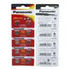 Pilha alcalina tipo botão Panasonic LR41 192/AG3/L736/392 para relógio eletrônico, termômetro, calculadora