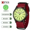Oufania El Producto Nuevo Más Popular de Amazon Reloj de Cuarzo para Hombre y Mujer Resistente al Agua Digital Grande Calendario Simple Reloj Ligero y Delgado Correa de Nailon