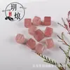 Ágata Natural Piedra Natural Cubos de Azúcar Cuentas Sueltas DIY Semi-Terminados Materiales de Tejido Hechos a Mano Cubos de Amatista Cristal de Limón